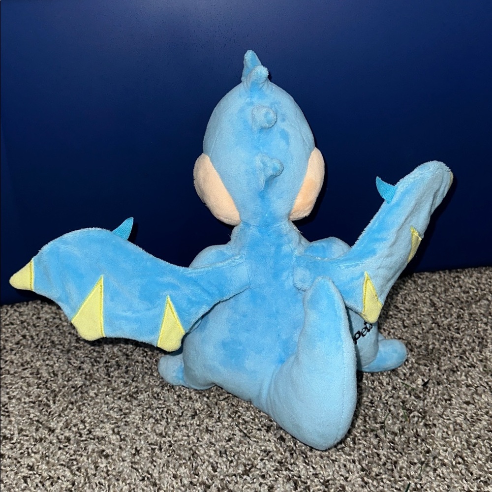 2008 Neopets Blue Scorchio Dragon 12-inch stuffed animal by Jakks Pacific. - Picture 3 of 6
